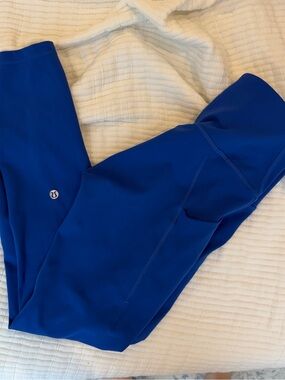 Lululemon wunder under 25 inch leggings with pockets